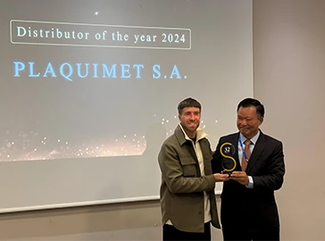 Premio al distribuidor del año.